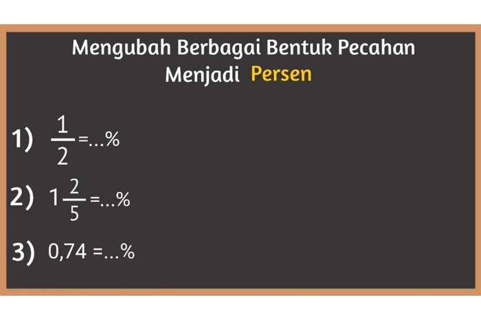 Materi kelas 4 mengubah pecahan campuran menjadi pecahan biasa