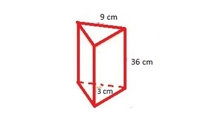 Soal prisma tegak segitiga