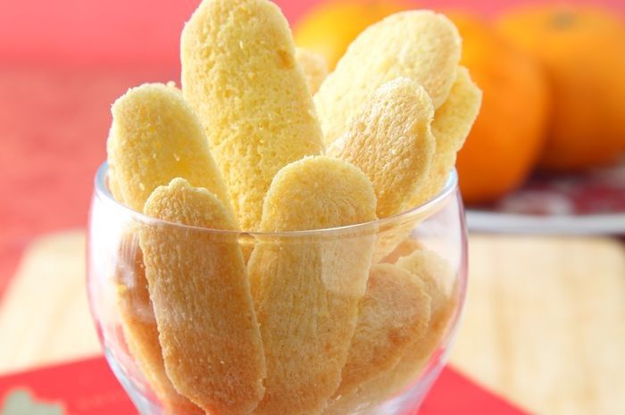 Ilustrasi kue kering lidah kucing