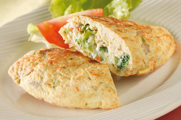 Omelet gulung, sajian praktis untuk menu sahur Ramadan