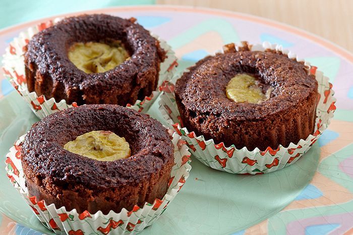 Menu Buka Puasa dari Pisang: Brownies Cokelat Pisang