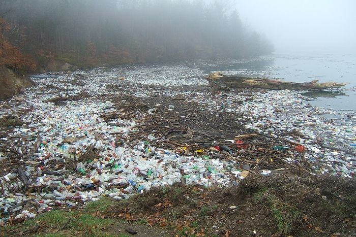 Pembuangan sampah ke sungai juga dapat menyebabkan banjir bandang.