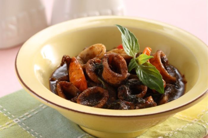 Cumi Hitam Daun Kemangi