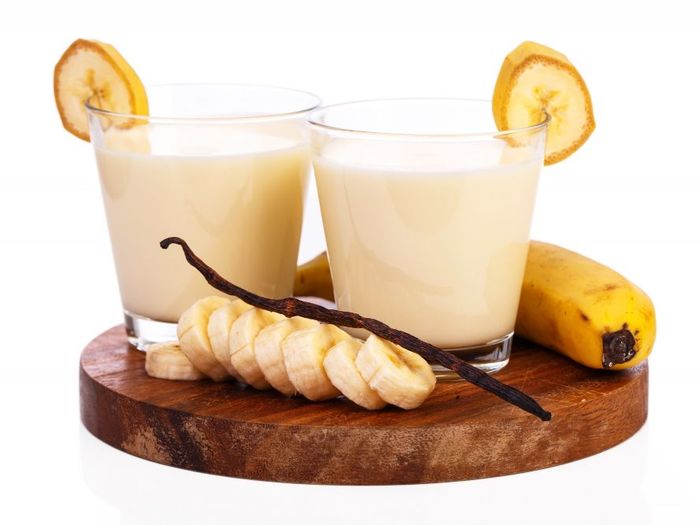 Resep banana milk ala Korea yang cocok jadi menu sarapan sehat.