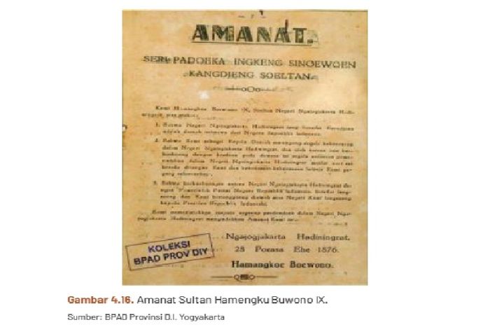 Soal nomor 4 dari buku Sejarah kelas 11 Kurikulum Merdeka.