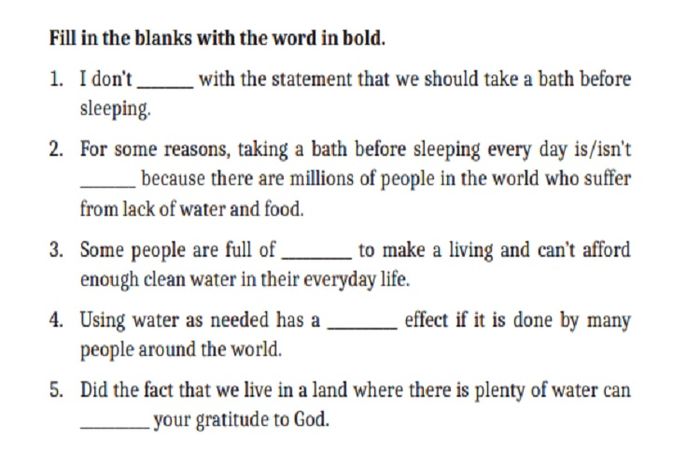 (tangkapan layar) Pembahasan soal 'Activity 2' pada 'Unit 5: Hortatory Exposition Text', bahasa Inggris kelas XI.