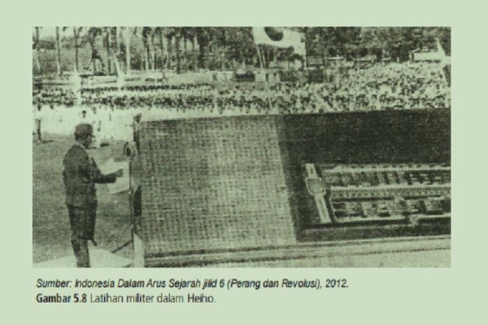 (tangkapan layar) Salah satu perubahan besar yang terjadi di Indonesia selama pendudukan Jepang adalah sektor ekonomi.