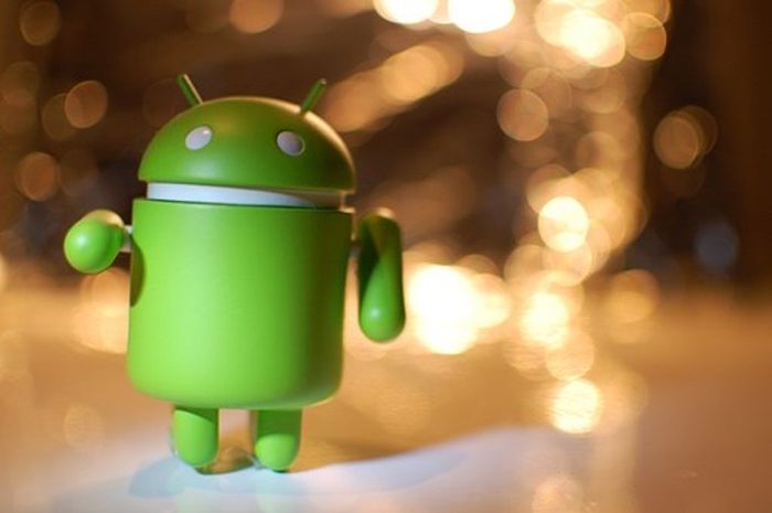 Robot hijau Android
