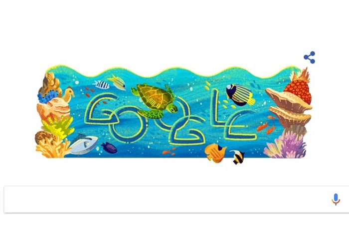 Ada Apa Dengan Taman Nasional Bunaken Di Google Doodle Hari