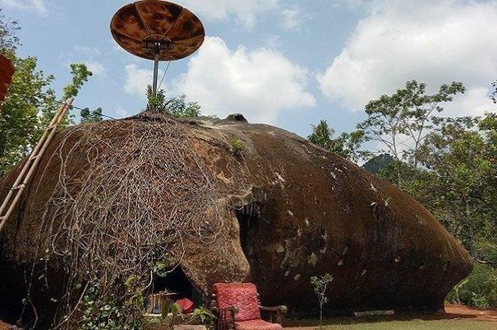 Ingat Rumah Batu Patrick Star Ada Tiruannya Di Wonogiri Lo