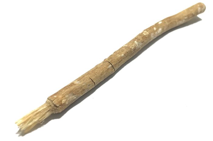 Siwak digunakan sebelum ditemukannya sikat dan pasta gigi seperti yang digunakan saat ini.