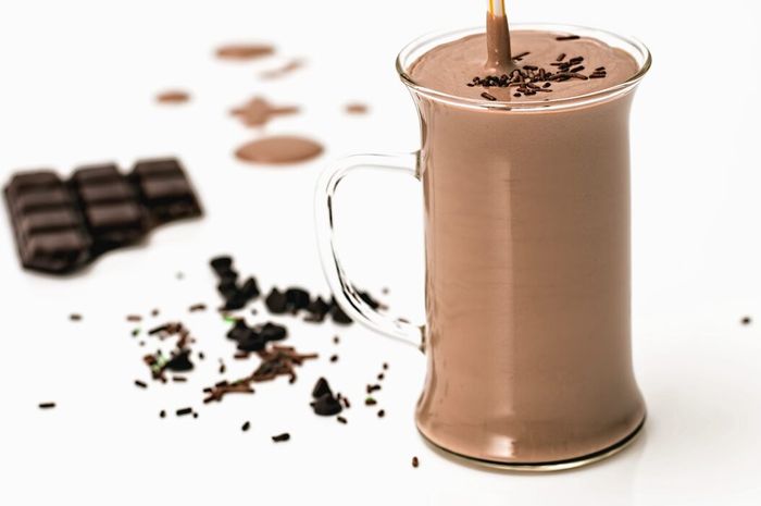 Spicy chocolate milk recipe.