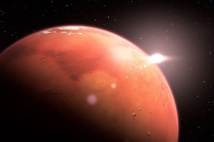 Salah satu julukan Mars adalah Planet Merah.