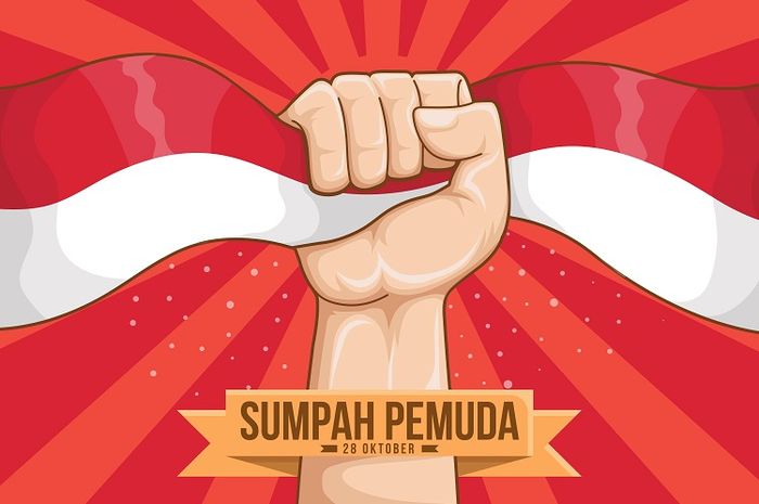 Lahirnya peristiwa Sumpah Pemuda dilatar belakangi adanya kongres pemuda.