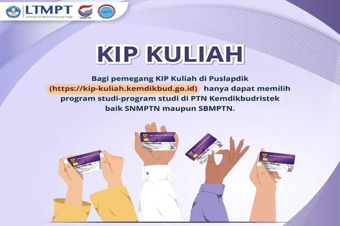 KIP Kuliah bisa digunakan untuk mendaftar UTBK SBMPTN 2022.