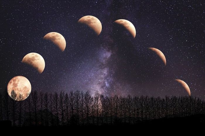 Bulan Semakin kecil