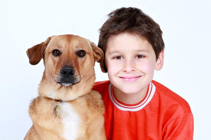 Anjing merupakan contoh hewan yanh bisa dipelihara oleh manusia.