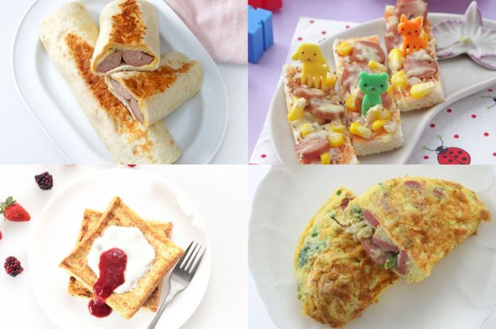 Menu spesial untuk sarapan di akhir pekan.