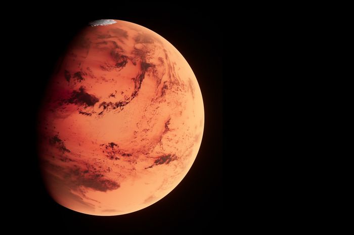 Mars memiliki dua satelit alami bernama Phobos dan Deimos.