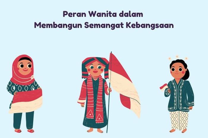 Peran wanita dalam membangun semangat kebangsaan bisa terlihat dari munculnya berbagai organisasi kebangsaan khusus wanita.