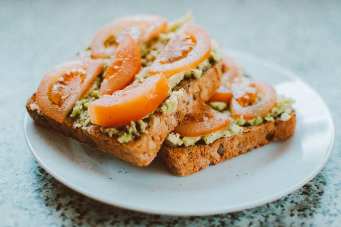 Roti bakar bisa menjadi pilihan menu sarapan pagi selain nasi.