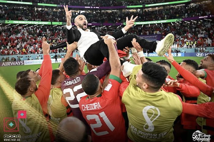Timnas Maroko berhasil lolos ke babak 8 besar Piala Dunia 2022 setelah mengalahkan Timnas Spanyol pada Selasa (6/12/2022).