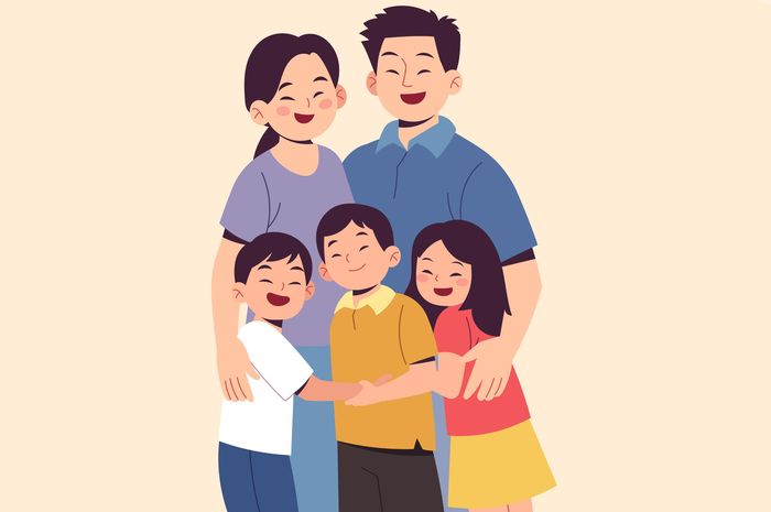 Terdapat soal bahasa Inggris kelas VII edisi revisi 2017 Chapter 2, materi 'This is me!', halaman 34 tentang members of family.