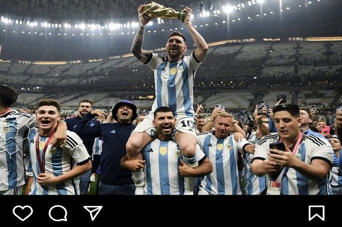Argentina menjadi juara Piala Dunia 2022.