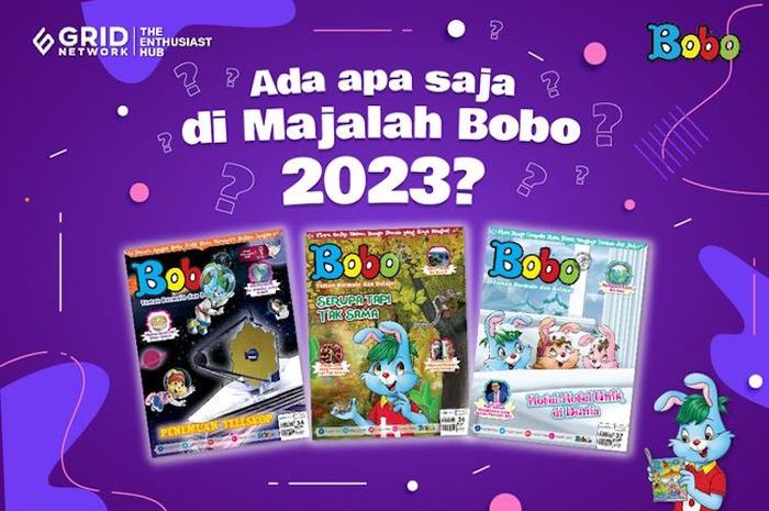 Ada berbagai keseruan di tahun 2023 di mana Majalah Bobo menginjak usia emas 50 tahun.