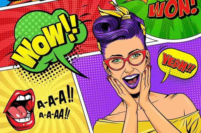 Seni pop juga biasa disebut dengan pop art.