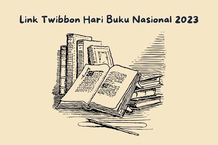 Ikut berpartisipasi dalam peringatan Hari Buku Nasional 2023 bisa dilakukan dengan memasang twibbon di media sosial.