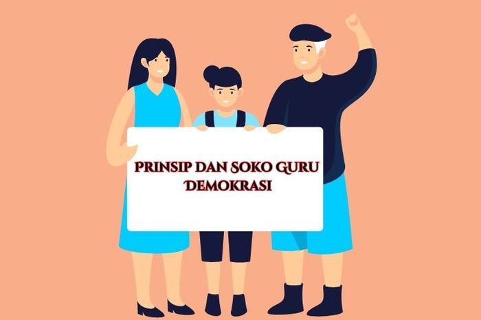 Demokrasi merupakan sistem pemerintahan negara yang kekuasaan tertinggi berada di tangan rakyat.