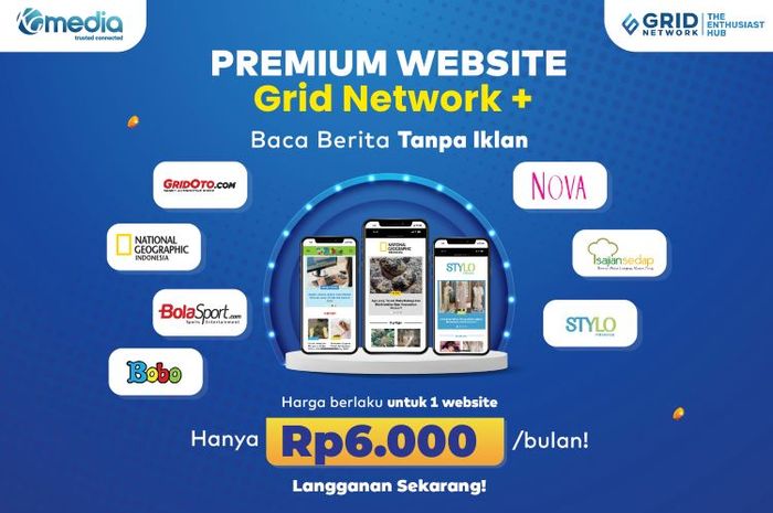 Grid Network+ merupakan layanan fitur premium yang memberikan pengalaman membaca berita tanpa iklan.