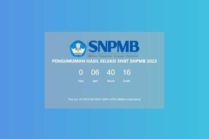 Ada 38 link pengumuman SNBT SNPMB 2023 yang dapat diakses.