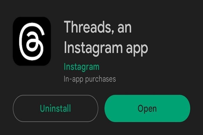 Meta secara resmi merilis Threads Instagram.