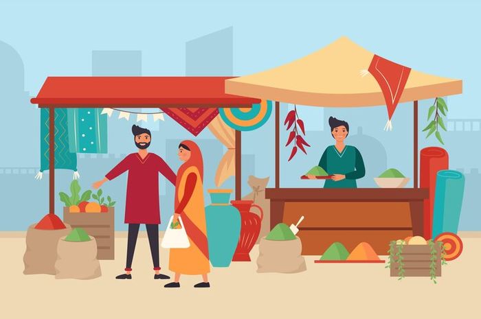 Terdapat jenis pasar yang dibedakan berdasarkan waktu bertemunya penjual dan pembeli.