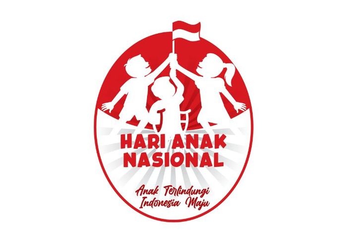 Logo dan Tema hari Anak Nasional 2023.