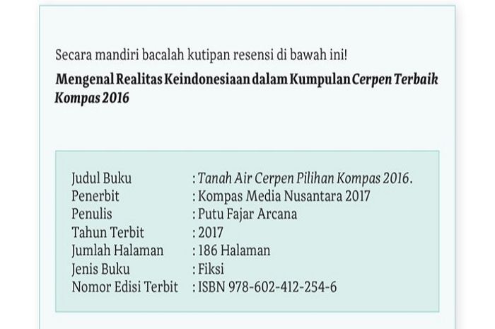 Membuat resensi memiliki struktur penulisan yang harus diikuti.