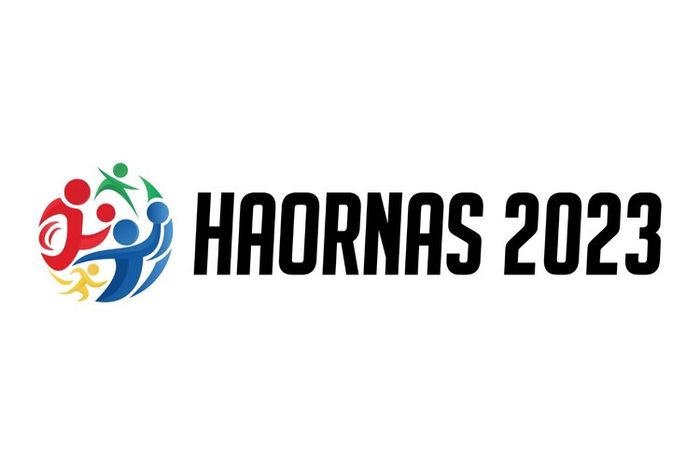 Logo Hari Olaharaga Nasional 2023 memiliki filosofi tersendiri.