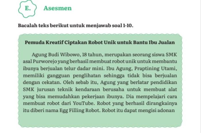 Teks berita biasanya berisikan informasi yang aktual.