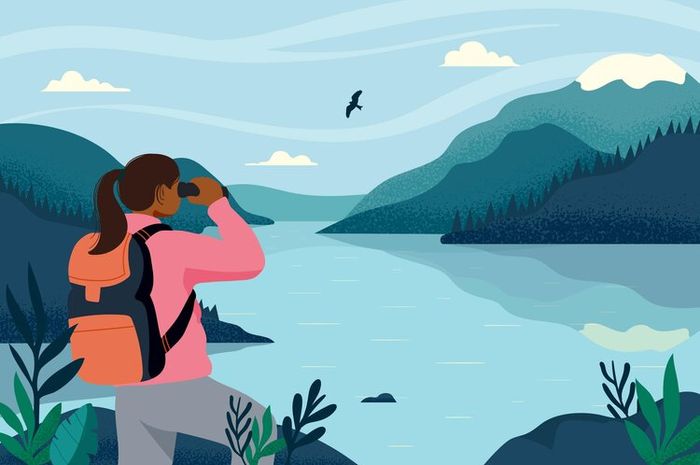 Pada buku Bahasa Indonesia Kelas VII Kurikulum Merdeka Bab 1,  halaman 5, terdapat soal 'Pantan Terong yang Instagramable'. 