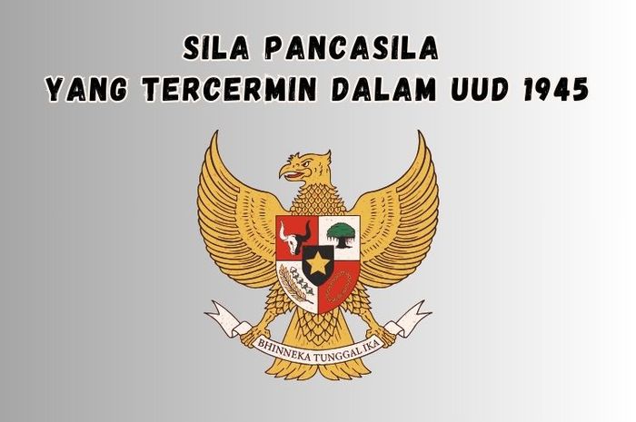 Sila-sila Pancasila terdapat dalam setiap pasal UUD 1945.