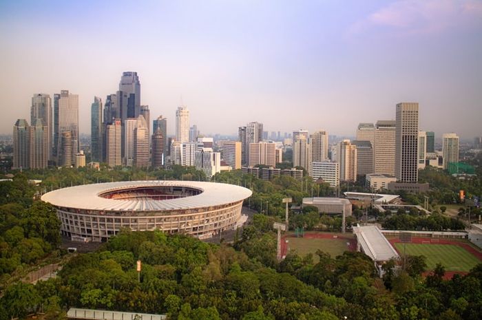 Stadion Gelora Bung Karno merupakan salah satu proyek mercusuar yang digagas Presiden Soekarno.