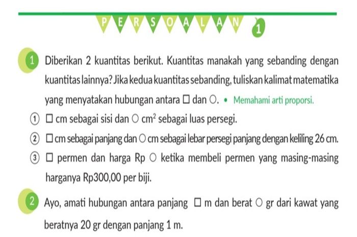 Kuantitatif dapat dihitung dengan menggunakan perbandingan.