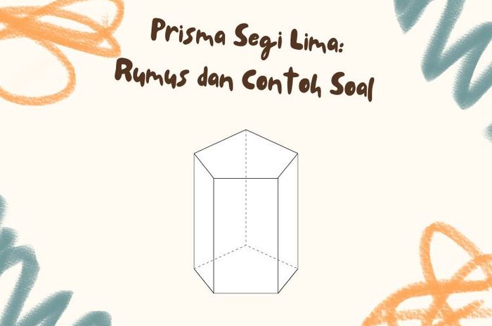 Rumus prisma segi lima digunakan untuk menghitung besaran prisma segi lima.