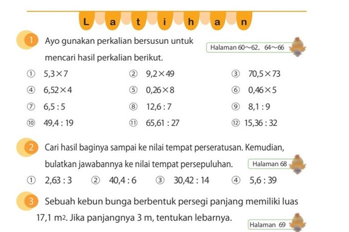 soal tentang bilangan desimal.
