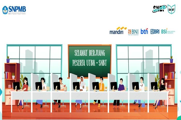 Materi UTBK SNBT memiliki jumlah soal dan waktu pengerjaan yang telah ditentukan.
