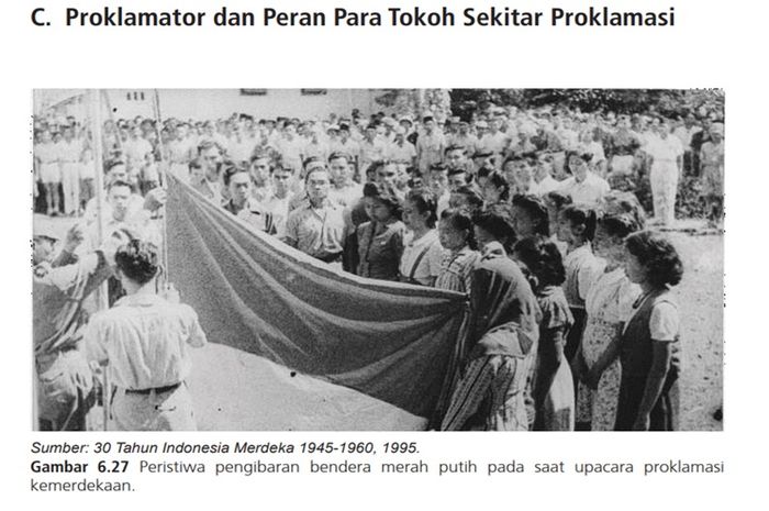 (tangkapan layar) Proklamasi Kemerdekaan Indonesia bukan perjuangan orang per orang, tetapi perjuangan seluruh bangsa Indonesia. 
