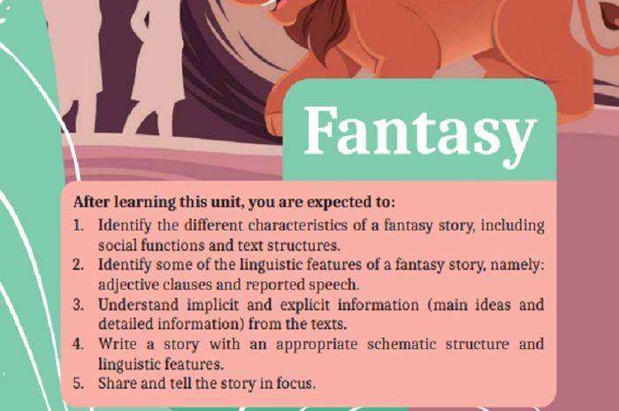 (tangkapan layar) Pada buku 'Bahasa Inggris Tingkat Lanjut' kelas XI terdapat soal 'Activity 3' pada 'Unit 3: Fantasy' di halaman 78.
