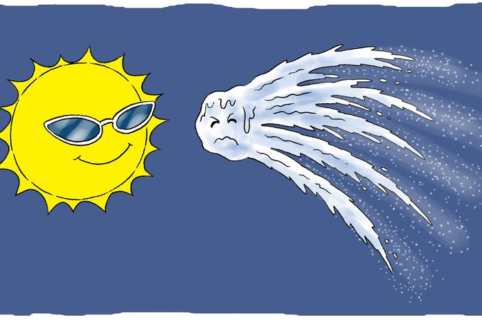 Komet Si Bintang Berekor Bobo